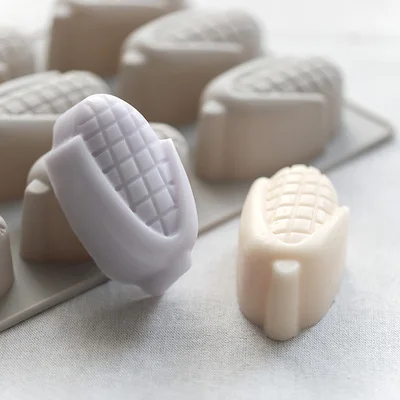 

PRZY Silicone Soap Mold 9 Holes Corn DIY Handmade Soap Mold Aroma Mould Soap Making Moulds Resin Clay Molds Eco-friendly