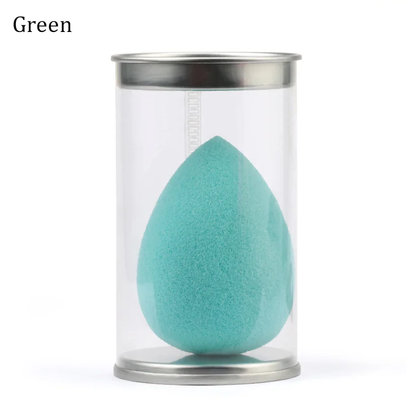 1pc Super Soft Makeup Sponge Foundation Cosmetic Puff Powder Concealer Soft Makeup Blending Sponge Make Up Beauty Egg Tool - Цвет: Green