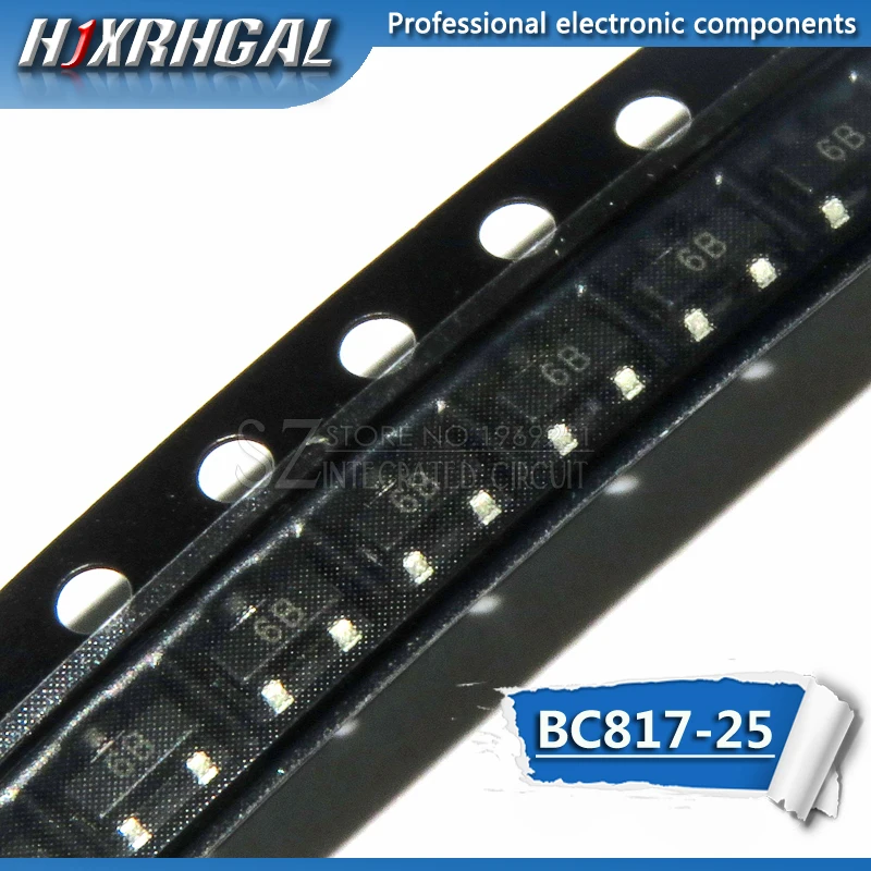 100 шт. BC807-16 BC807-25 BC807-40 BC817-25 BC817-40 BC807 BC817 SOT-23 новые и оригинальные HJXRHGAL | Электронные