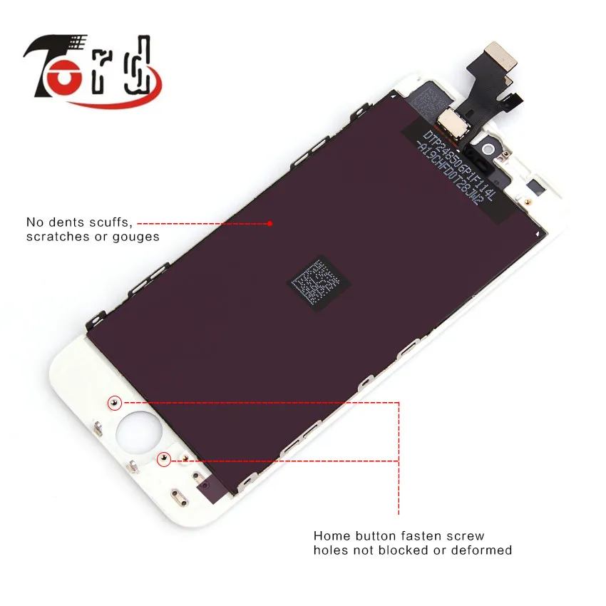 3 шт. хорошее качество для iPhone 5 ЖК-экран с сенсорным дигитайзером дисплей в сборе