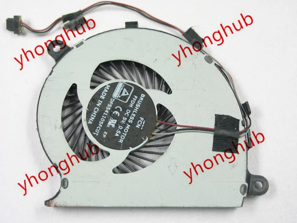 Дтс DFS541105FC0T FFDH DC 5V 0.50A 3 жильный сервера Процессор Вентилятор охлаждения|cpu fan|server