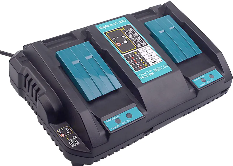 Для Makita DC18RD зарядное устройство двойное makita 14 4 в 18в с музыкальным