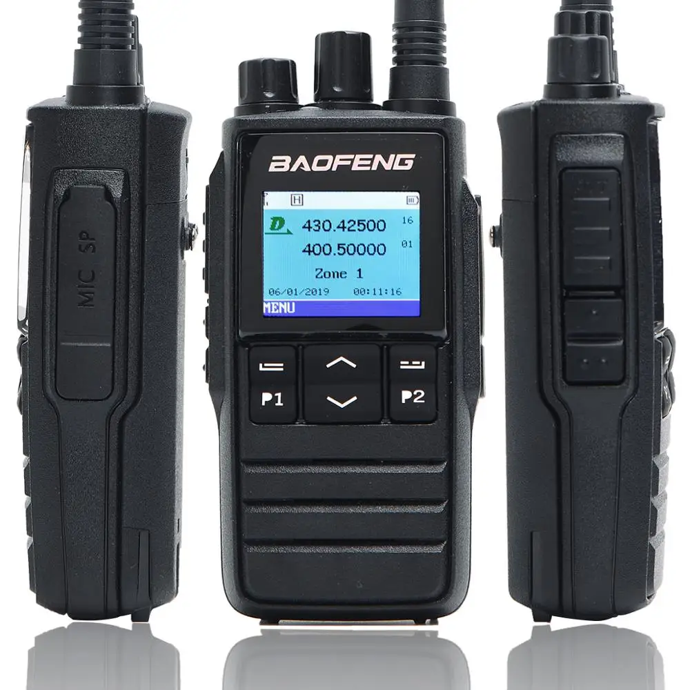Baofeng DM 1703 Dual Band Time Slot DMR цифровой/аналоговый 2 Way Радио 136 174/400 470 МГц 1024 Каналы Ham иди и