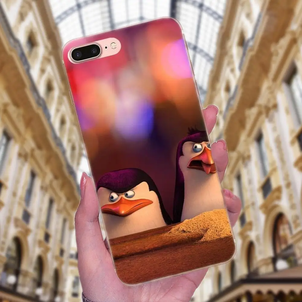 Мягкий сотовый телефон для Xiaomi Redmi Note 2 3 3S 4 4A 4X 5 5A 6 6A Pro Plus Hot Penguins Of мадагаскарский |