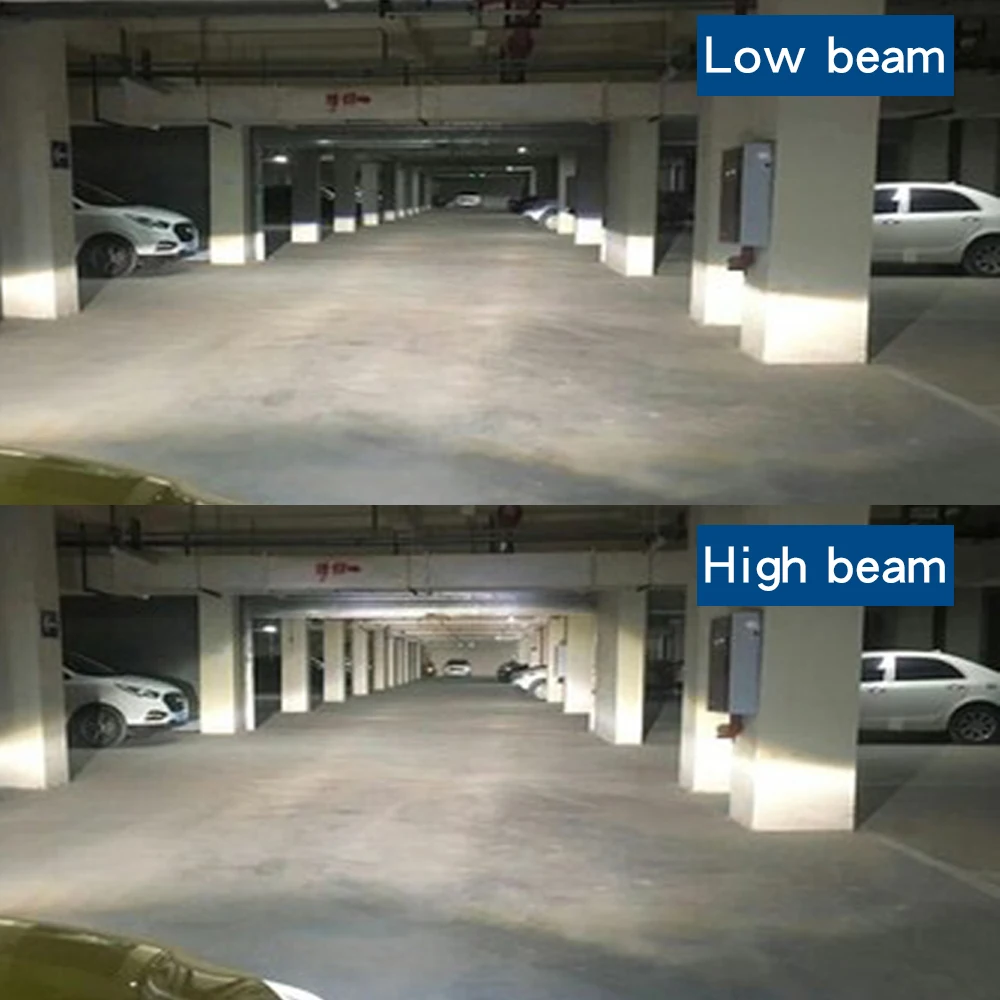 2 шт. Автомобильные фары H7 LED H4 H1 H3 H11 Противотуманные Фары H8 9005 HB3 9006 HB4 72 Вт 8000LM для