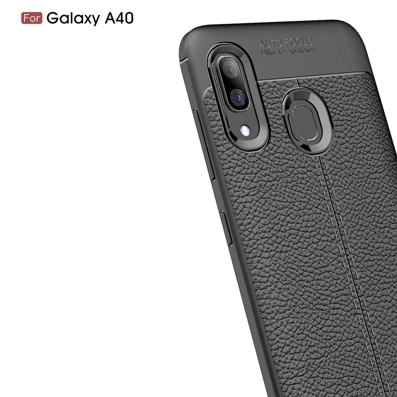 Чехол для Samsung Galaxy A40 стильный прочный силиконовый чехол-бампер A50 A70 чехол |