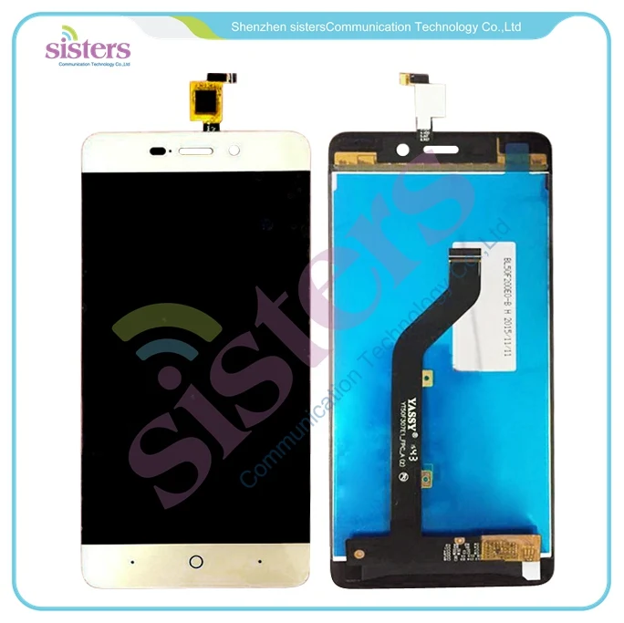 Оптовая продажа ЖК-дисплей сенсорный экран дигитайзер полная сборка для ZTE Blade X3 D2