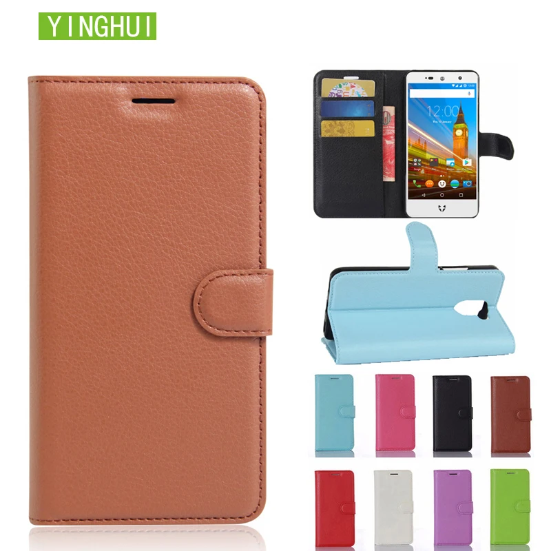 Кожаный чехол-книжка для Wileyfox Swift 2X кожаный чехол кошелек с искусственной сумкой