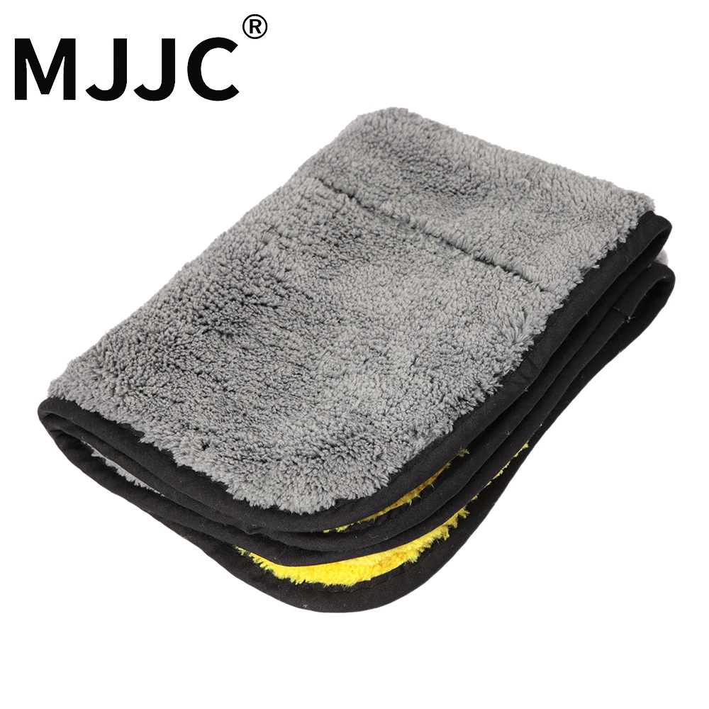 MJJC 2018 высокое качество 800gsm 900gsm плюшевые сушка из микрофибры Полотенца двойными