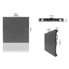 Водонепроницаемый наружный светодиодный дисплей P5 SMD2727, 640x640мм литой алюминиевый шкаф, полноцветная светодиодная панель, светодиодный экран для рекламных щитов