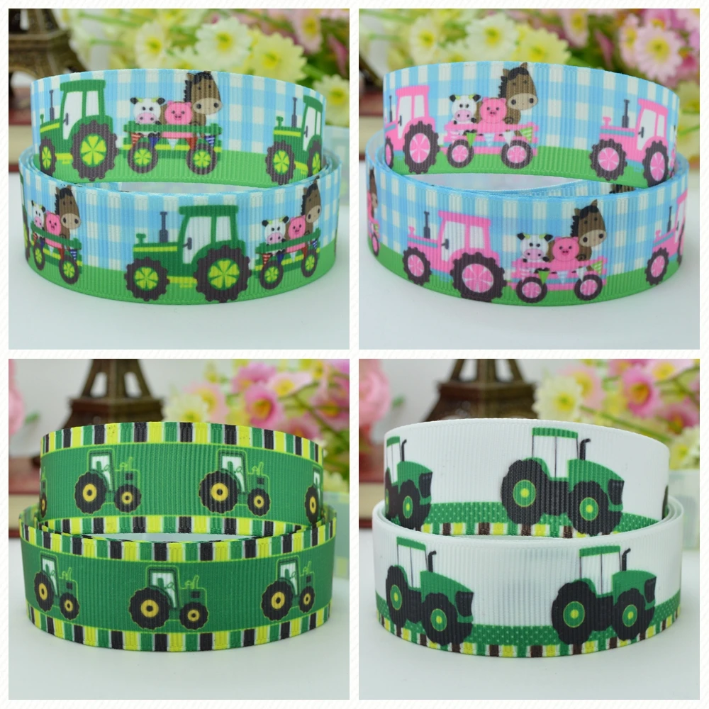 DUWES 7/8 &quot22 мм 2 5 10 20 50 ярдов сельскохозяйственный автомобиль deere Monster truck Печатный