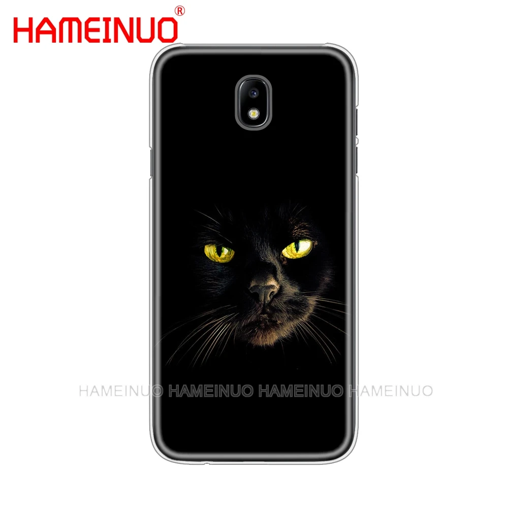 HAMEINUO черная кошка, глаз на крышка чехол для телефона для Samsung Galaxy J3, J5, J7 года J527 J727 J327 J330 J530 J730 PRO