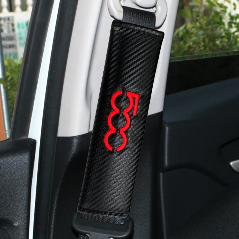 2 шт. чехол из углеродного волокна для fiat punto abarth 500 stilo ducato palio bravo