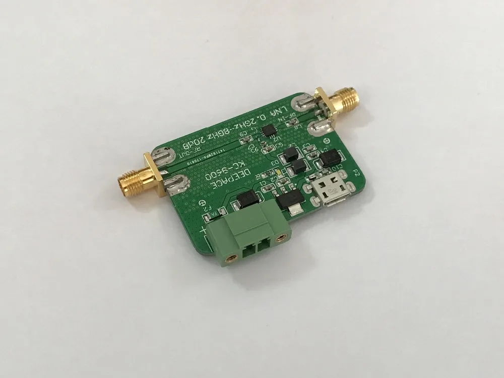 6 ГГц низкая Шум усилитель RF предусилитель LNA 20dB|Детали и аксессуары для приборов|