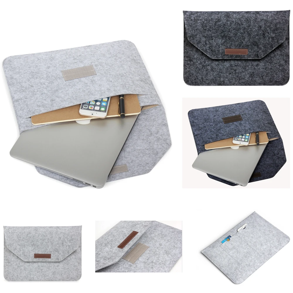 Laptop Bag Case 11 13 15 inch for Macbook Pro Air Sleeve Men Women Notebook Cover 11.6 13.3 15.4 | Компьютеры и офис