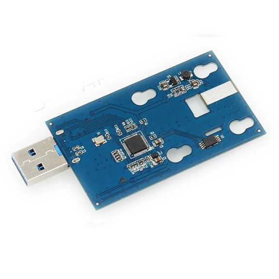 MSATA USB3.0 mSATA SSD корпус алюминиевый SATA3 Solid State ASM1153E поддержка TRIM к USB3.1 Caddy USB Inline |