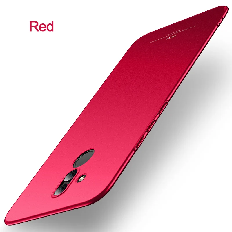 Simple Red Huawei mate 20 lite чехол Msvii шикарный тонкий компьютер Матовая защитная задняя крышка для huawei mate 20 pro mate20 чехлы для телефонов mate 20X X - Цвет: Simple Red