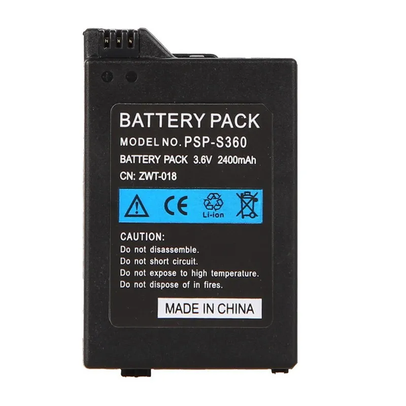 3.6V 2400mAh Li-ion Replacement battery for PSP 2000 3000 pack PSP-S360 Game machine | Электроника