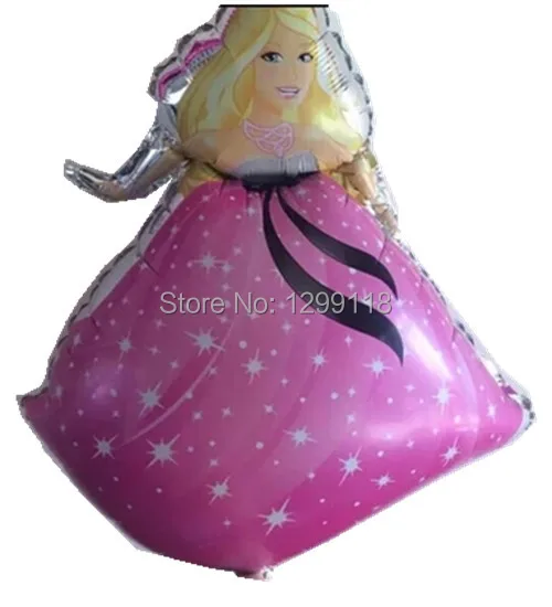 5 шт./лот новые Мультяшные принцессы гелиевые фольгированные воздушные шары
