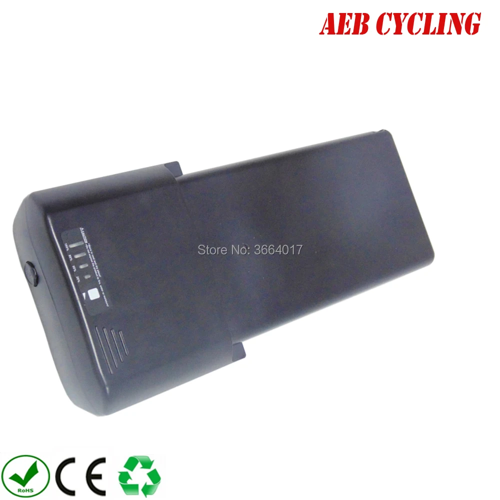Китай Ebike Li Ion 36В 10ач 11.6ач 12.8ач 13.2ач 14ач SL задняя стойка батарея для городского