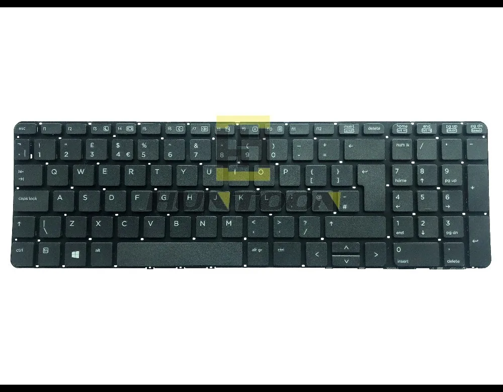 Оригинальная английская/английская клавиатура для ноутбука HP ProBook 450 G2 455 470 727682 B71