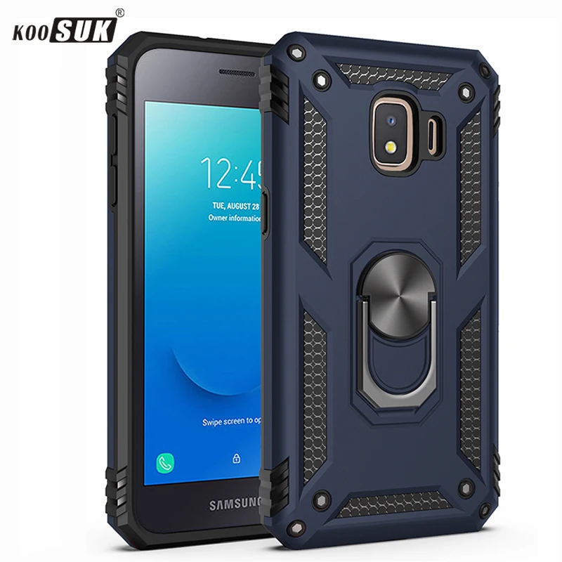 Роскошный Автомобильный кронштейн для Samsung Galaxy J2 Core ударопрочный армированный