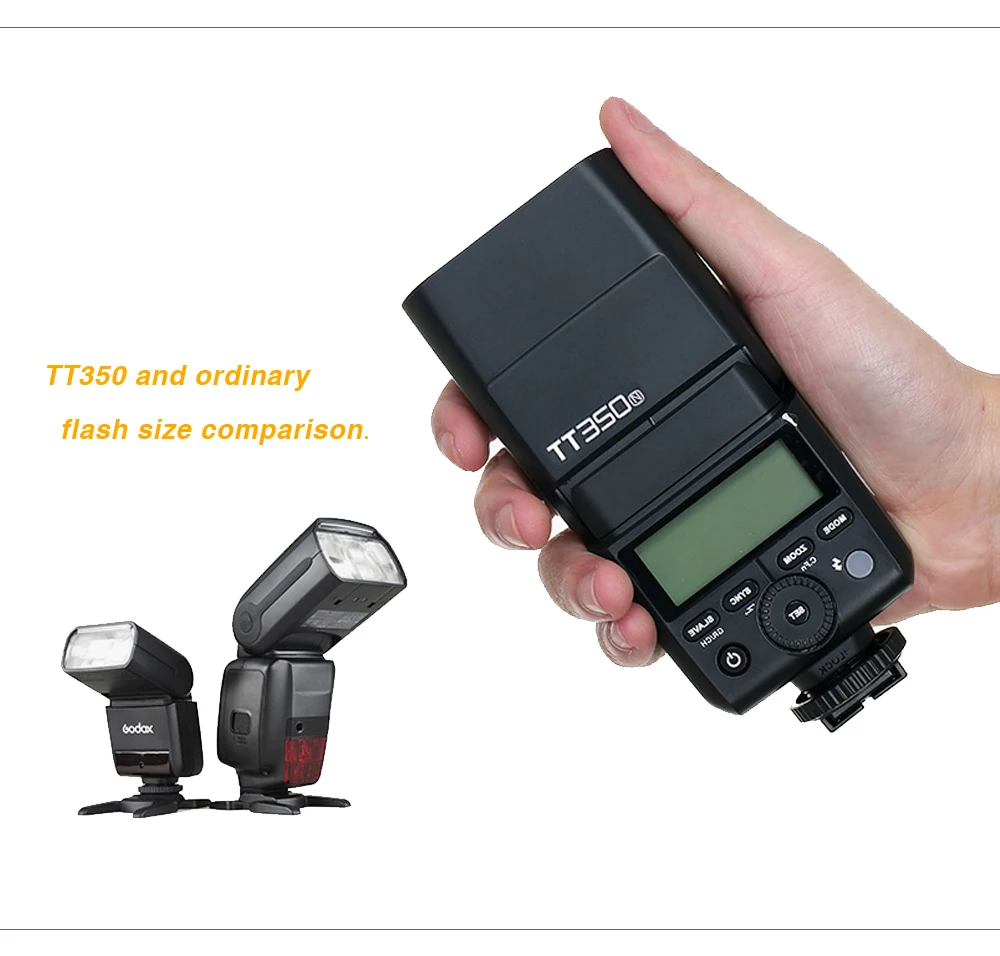 2 шт. Godox TT350 Мини Вспышка Speedlite и X1T триггер Беспроводной TTL передатчик для Canon Nikon Sony