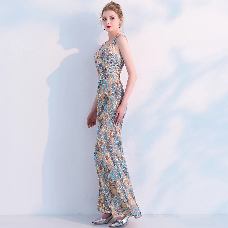 Vestidos De Festa Русалка Элегантное вечернее платье халат Soiree Сексуальное Милое с