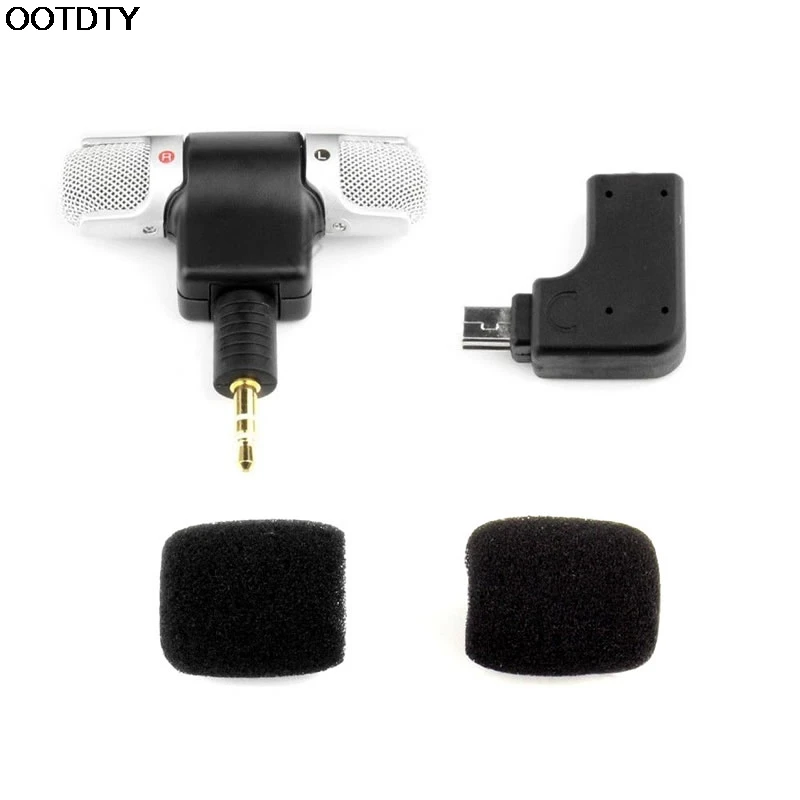 1 комплект новый микрофон внешний + адаптер стандартный Pour GoPro Hero 4 3 cas