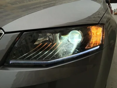 Автомобильные светодиодные фары Carbo для Skoda Octavia Octavia|Фара авто в сборе| |