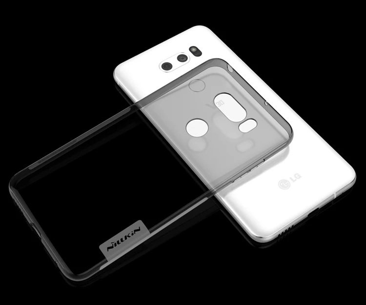 Для LG V30 чехол 6," Nillkin TPU чехол для телефона силиконовый чехол кристально прозрачный чехол для LG V30 задняя крышка чехол