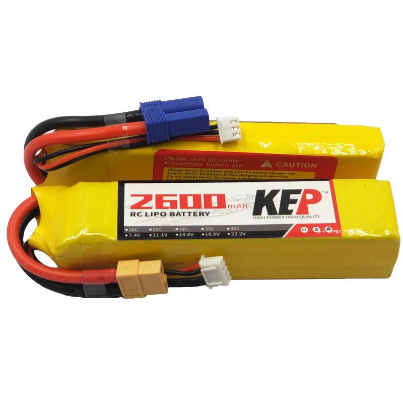 11 1 V Высокая Ёмкость Перезаряжаемые Lipo Батарея 3S 2600 мАч v 30C 40C MAX60 80C провод с