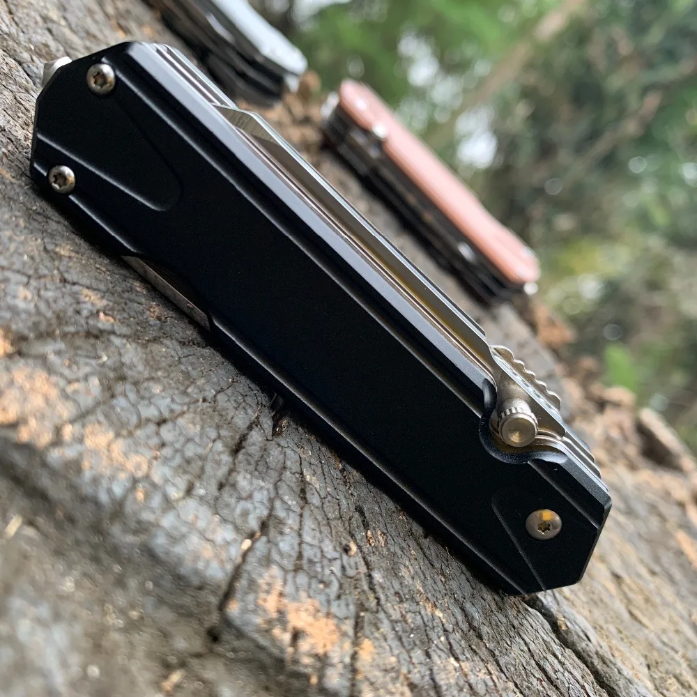 Sanrenmu 7117 карманный складной нож 12C27 из нержавеющей стали карманный EDC выживания на открытом воздухе кемпинга лайнер многофункциональный инструмент пилы нож