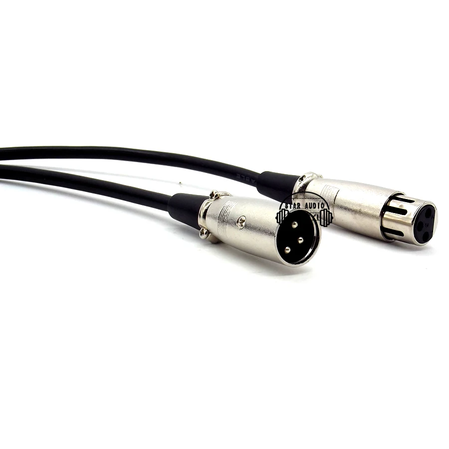 3 м контактный разъем XLR с разъемом AUX линейный конденсаторный микрофон