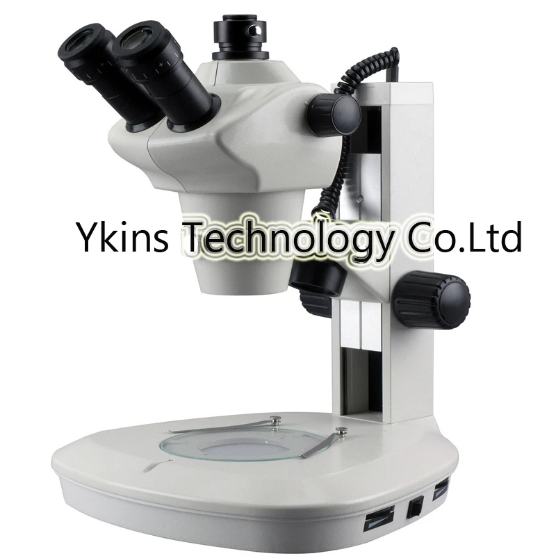 8X-50X Track Stand Stereo Zoom Parfocal Trinocular Microscope with bottom Led lights+1080P HDMI camera for SMT BGA PCB repair |