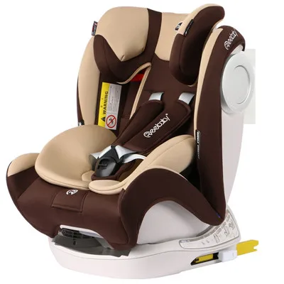 Eebaby детское автокресло безопасности isofix жесткий интерфейс пятиточечный фиксированный 0-12 лет литьевой стальной каркас - Цвет: E