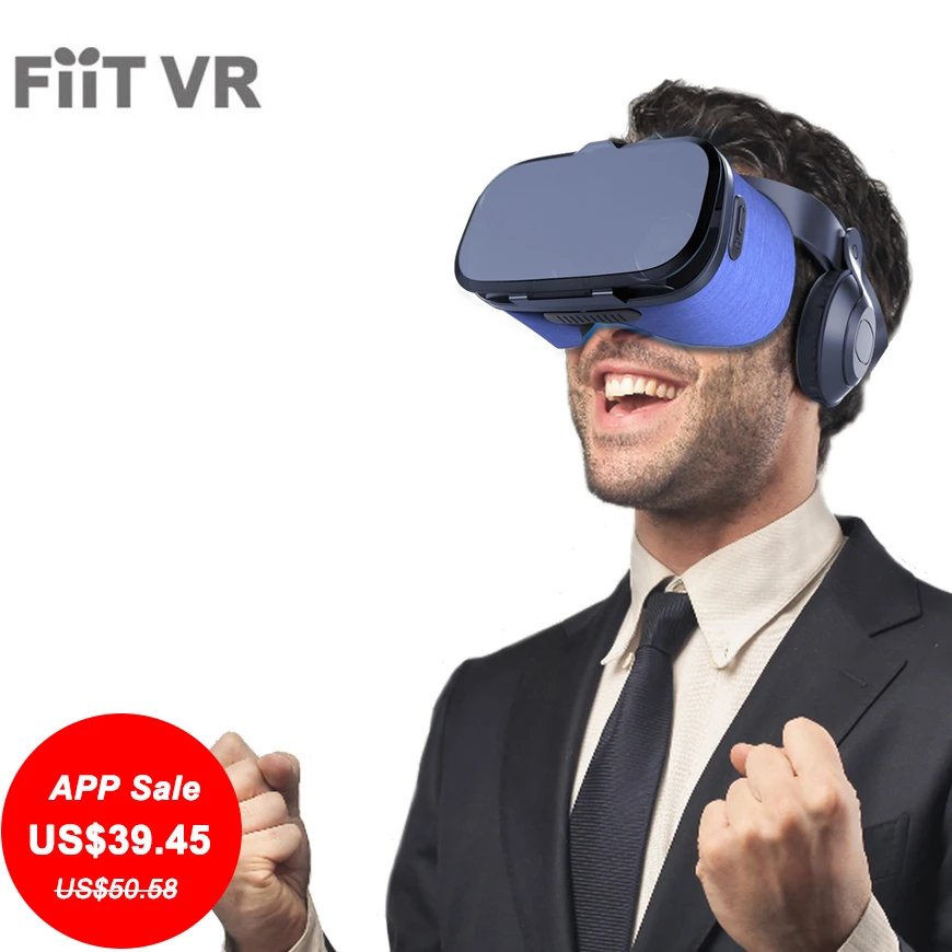 FIITVR 6F 112 FOV гарнитура виртуальной реальности очки 3D смартфон анти синие линзы