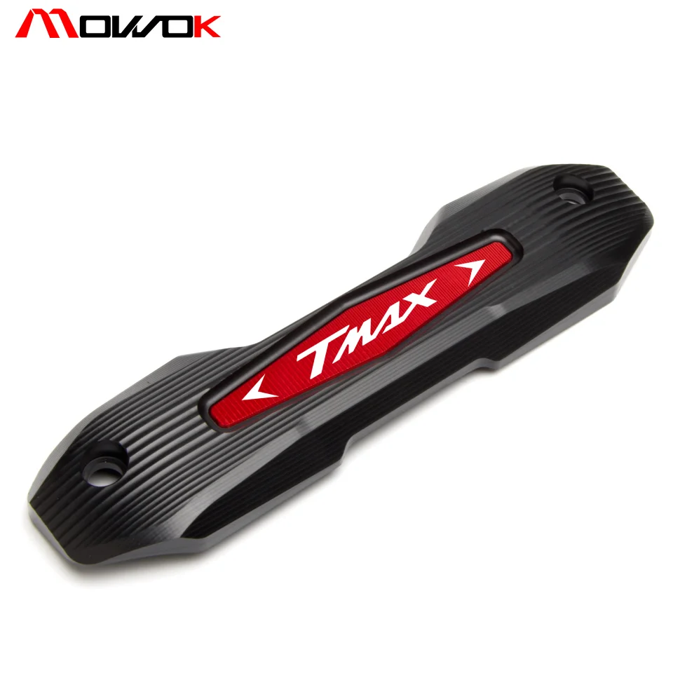 Защита Крышки мотоцикла защита выхлопной для YAMAHA TMAX 530 SX DX tmax530 - Цвет: Красный