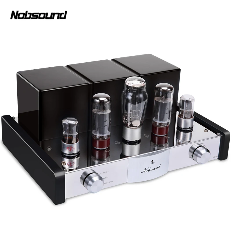 Nobsound MS 50D Bluetooth 4 0 APT X Мощность усилитель класса одного состава EL34B ламповый Hi Fi