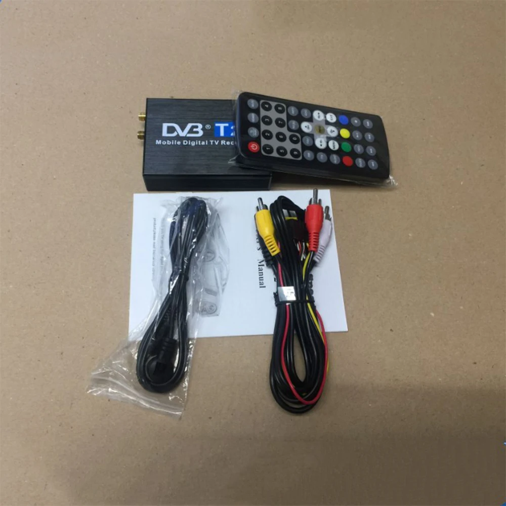 Высокая скорость 110 км/ч DVB-T2 DVB-T автомобильный ТВ-приемник двойная антенна DVB T2 T