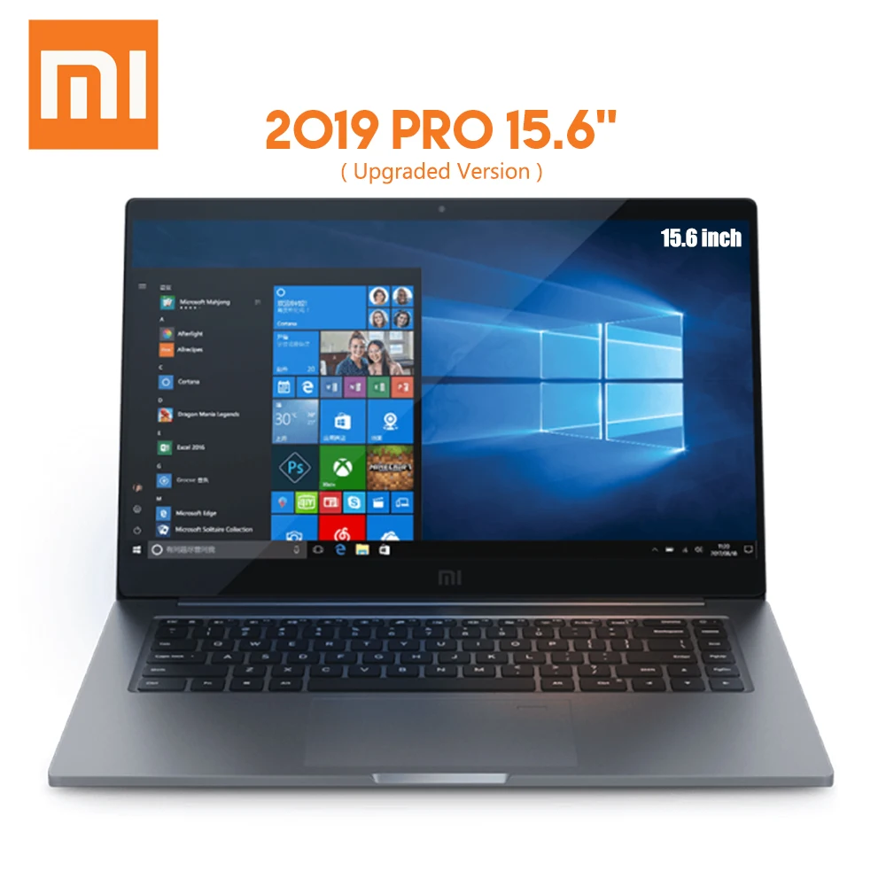 Оригинальный Xiaomi Mi ноутбук Pro 15 6 дюймов с системой Windows 10 Intel Core i5 8250U i7 8550U 1 ГГц 8 Гб