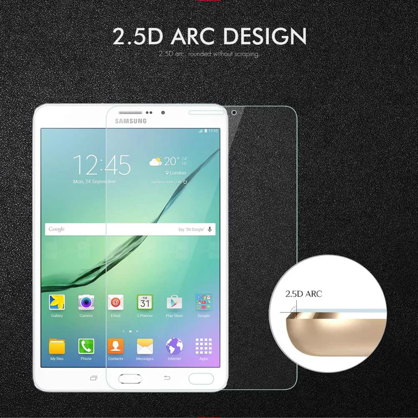 Закаленное стекло для samsung Galaxy Tab S2 8,0 T710 T715T719N SM-T710 SM-T715 8,0 дюйма 9H пленка из закаленного стекла