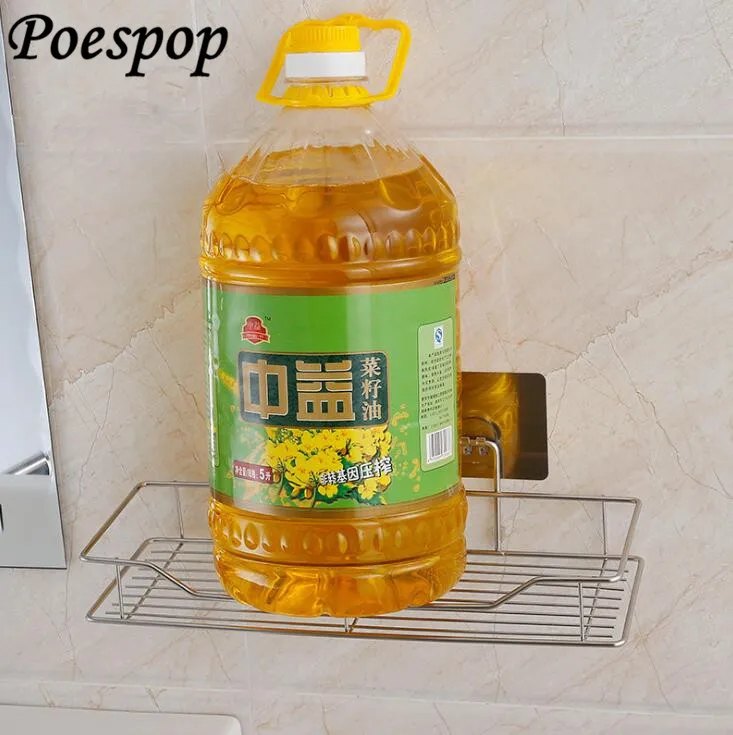 POSEPOP 35 см Нержавеющая сталь раковина присоски организатор полка Ванная комната