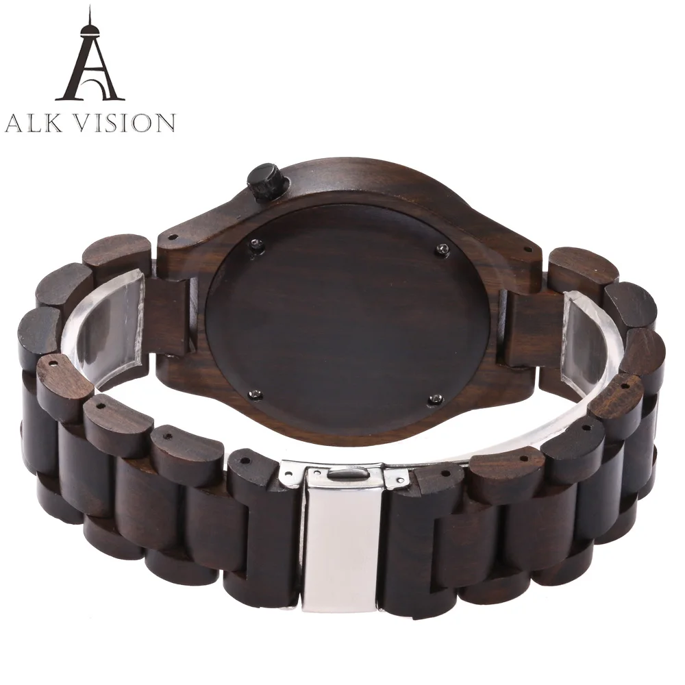 ALK Vision Женские часы Мужские лучший бренд роскошь Деревянные для влюбленных пар