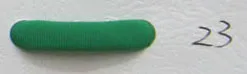 23-green 1 Катушка лайкра шнур прошитый эластичный лайкра шнур ткань лайкра полоса - Цвет: 23-green