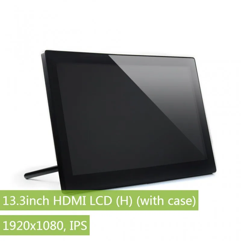 Raspberry Pi 3 Model B +/B 13 дюймов HDMI LCD с чехлом 1920x1080 Разрешение IPS сенсорная панель для RPI3 +