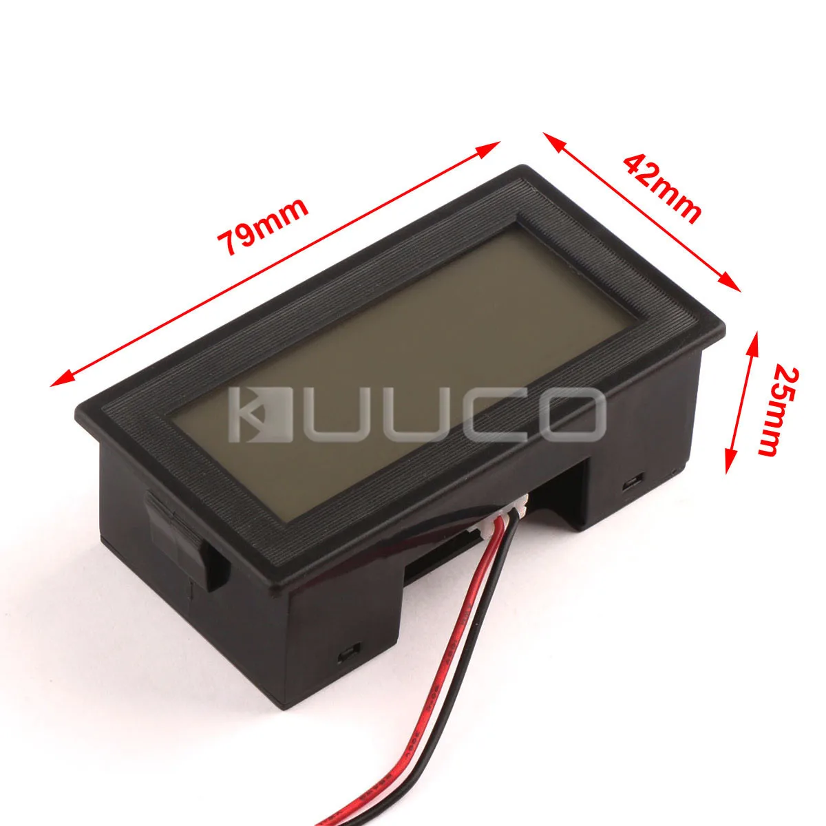 Постоянный ток 3 5 ~ 20 в Синий ЖК-дисплей Цифровой вольтметр Электронный