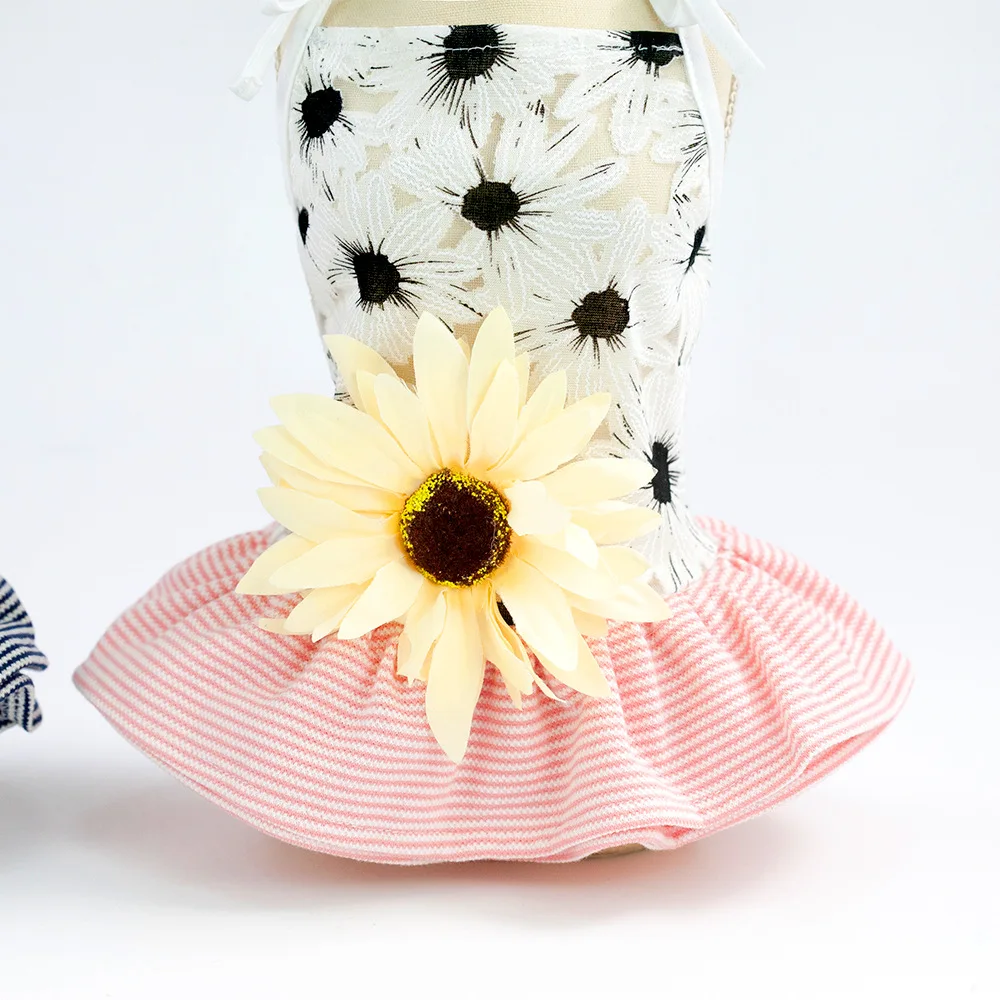 

Summer Pet Clothes Dog Wedding Dress For Small Dogs