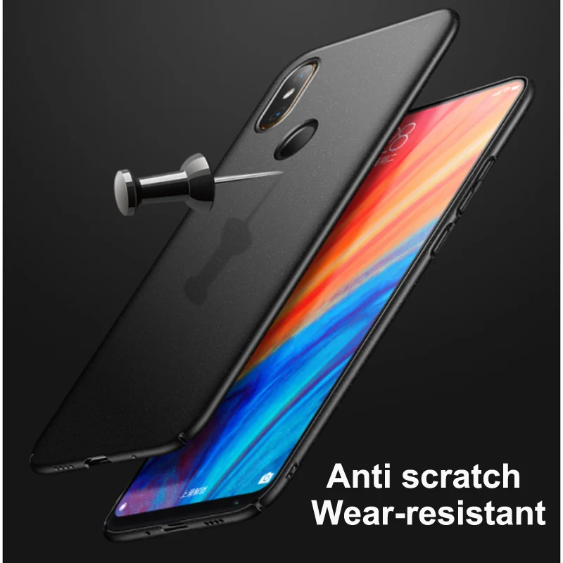 Зеленый чехол для xiaomi mi Mix 2 s чехлы жесткий матовый из поликарбоната с