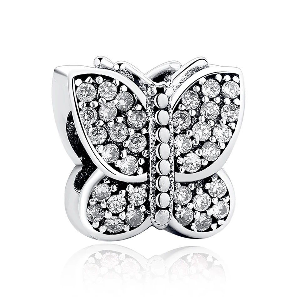 Серебряные бусины 925 пробы Собака Золотой Кот панда змея лошадь Fit Pandora Шарм серебро 925 Аутентичные ювелирные изделия для создания браслетов